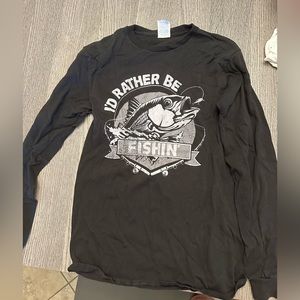 Fishing long sleeve Tshirt size small